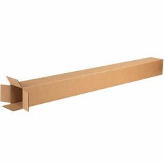 Made in USA - Pack of (25), 4" Wide x 4" Long x 50" High Moving Boxes - Exact Tool & Supply