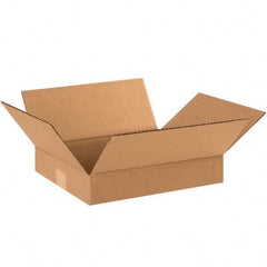 Made in USA - Pack of (25), 11" Wide x 13" Long x 2" High Moving Boxes - Exact Tool & Supply