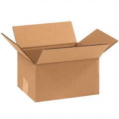 Made in USA - Pack of (25), 7" Wide x 9" Long x 5" High Moving Boxes - Exact Tool & Supply