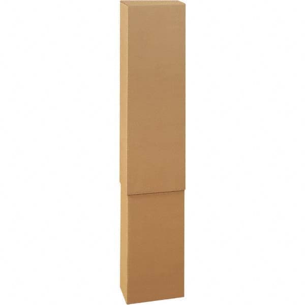 Made in USA - Pack of (15), 4" Wide x 12" Long x 48" High Telescoping Boxes - Exact Tool & Supply