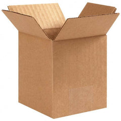 Made in USA - Pack of (25), 5" Wide x 5" Long x 6" High Moving Boxes - Exact Tool & Supply