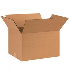 Made in USA - Pack of (25), 12" Wide x 16" Long x 11" High Moving Boxes - Exact Tool & Supply