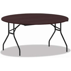 ALERA - Folding Tables Type: Folding & Utility Tables Diameter (Inch): 59 - Exact Tool & Supply