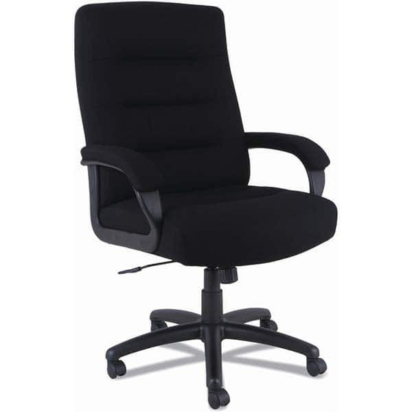 ALERA - Swivel & Adjustable Office Chairs Type: High Back Chair Color: Black - Exact Tool & Supply