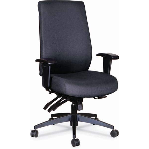 ALERA - Swivel & Adjustable Office Chairs Type: High Back Chair Color: Black - Exact Tool & Supply