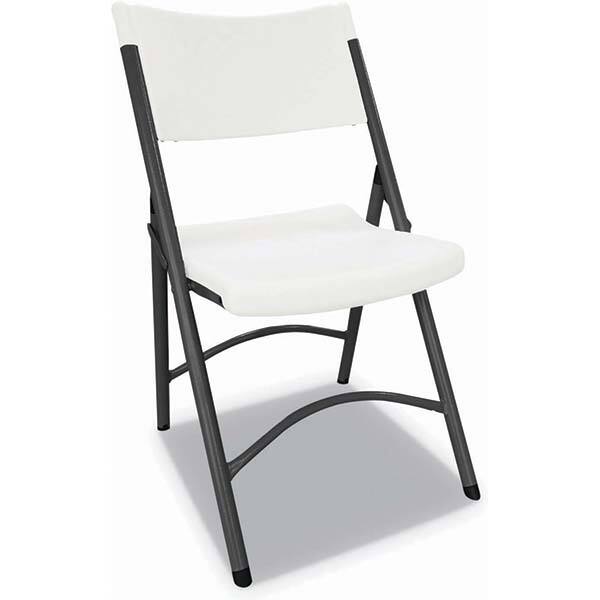 ALERA - Folding Chairs Pad Type: Folding Chair Material: Resin - Exact Tool & Supply