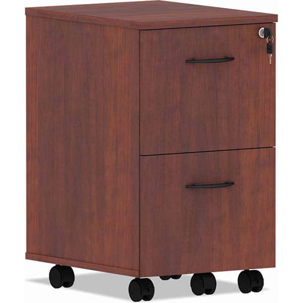 ALERA - File Cabinets & Accessories Type: Vertical Pedestal w/Wheels Number of Drawers: 2 - Exact Tool & Supply