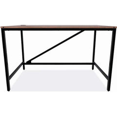 ALERA - Office Desks Type: Table Desk Color: Modern Walnut - Exact Tool & Supply