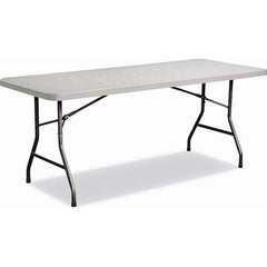 ALERA - Folding Tables Type: Folding & Utility Tables Width (Inch): 72 - Exact Tool & Supply