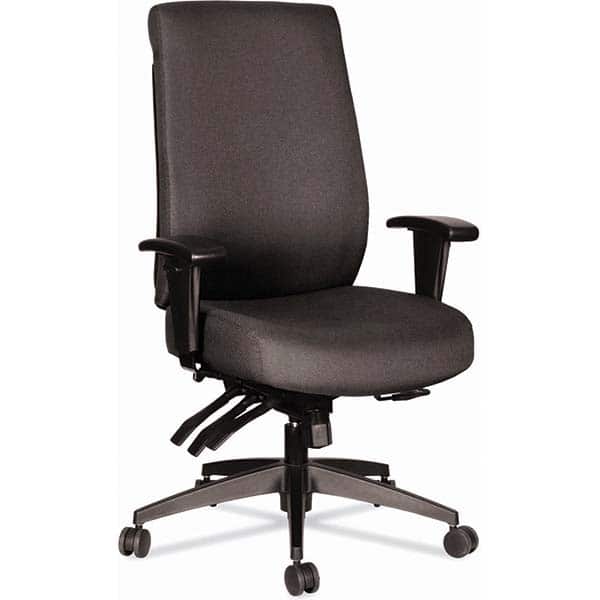 ALERA - Swivel & Adjustable Office Chairs Type: Multifunction Chair Color: Black - Exact Tool & Supply