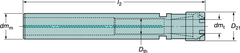 A393142632203 CHUCK EXTENSION - Exact Tool & Supply