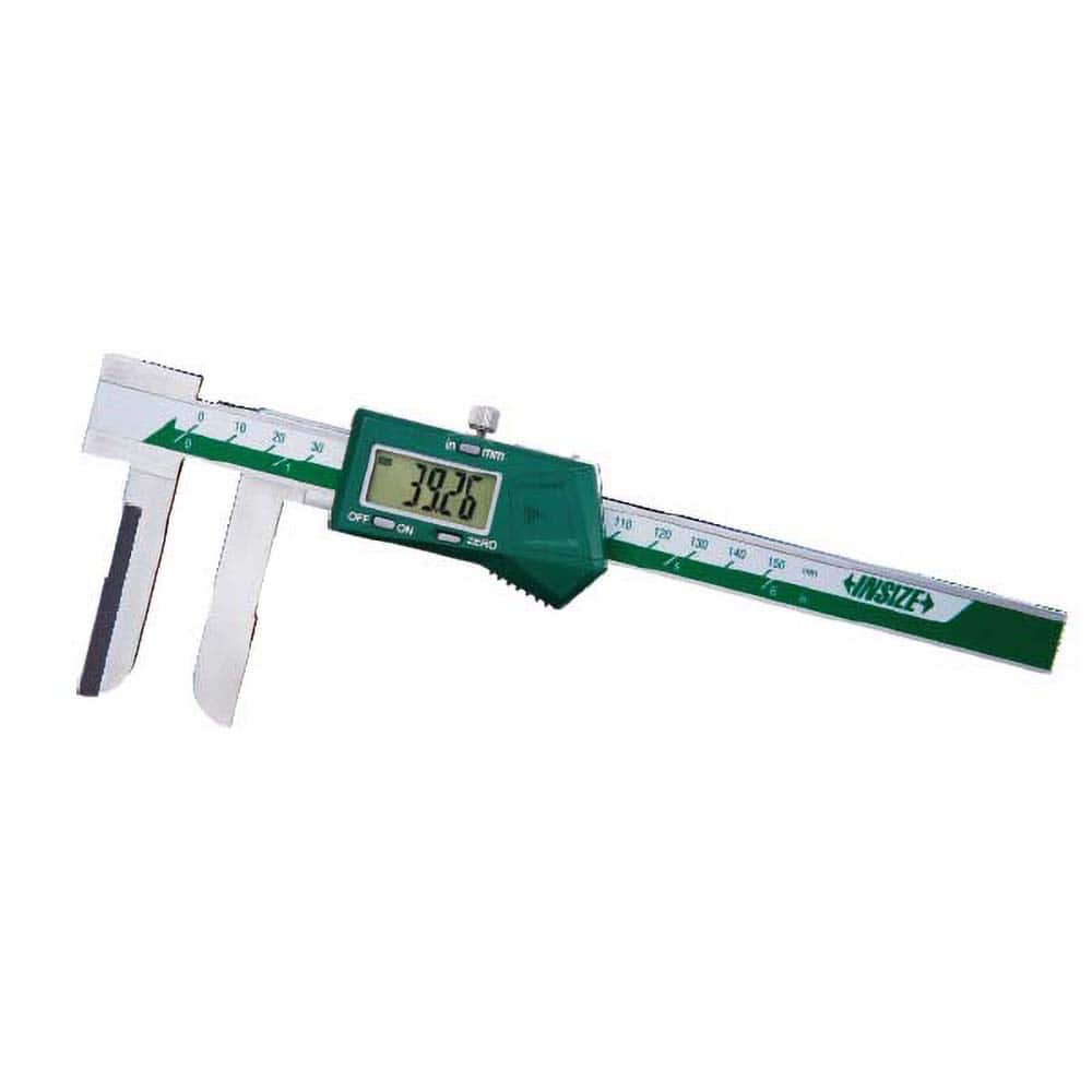 Insize USA LLC - Electronic Calipers; Minimum Measurement (Decimal Inch): 0.6000 ; Maximum Measurement (Decimal Inch): 6 ; Accuracy Plus/Minus (Decimal Inch): 0.0020 ; Resolution (Decimal Inch): 0.0005 ; IP Rating: None ; Data Output: Yes - Exact Tool & Supply
