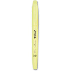 UNIVERSAL - Markers & Paintsticks Type: Highlighters Color: Fluorescent Yellow - Exact Tool & Supply