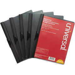 UNIVERSAL - Portfolios, Report Covers & Pocket Binders Three Hole Report Cover Type: Clip Style Width (Inch): 11.81 - Exact Tool & Supply