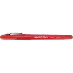 UNIVERSAL - Pens & Pencils Type: Stick Pen Color: Red - Exact Tool & Supply