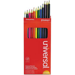 UNIVERSAL - Pens & Pencils Type: Colored Pencil Color: Assorted - Exact Tool & Supply