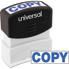 UNIVERSAL - Pre-inked Stock Stamps Type: Message Message: COPY - Exact Tool & Supply
