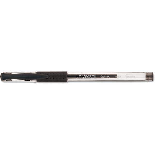 UNIVERSAL - Pens & Pencils Type: Comfort Grip Stick Pen Color: Black - Exact Tool & Supply