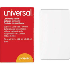 UNIVERSAL - Laminator Accessories Type: Laminating Pouch - Exact Tool & Supply