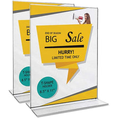 UNIVERSAL - Sign Holders & Frames Type: Feestanding Frame Sign Height Compatibility (Inch): 11 - Exact Tool & Supply