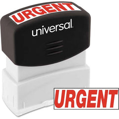 UNIVERSAL - Pre-inked Stock Stamps Type: Message Message: URGENT - Exact Tool & Supply