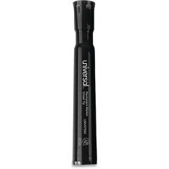 UNIVERSAL - Markers & Paintsticks Type: Permanent Color: Black - Exact Tool & Supply