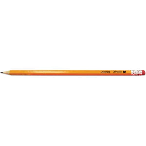 UNIVERSAL - Pens & Pencils Type: Pre-Sharpened #2 Pencil Color: Black - Exact Tool & Supply