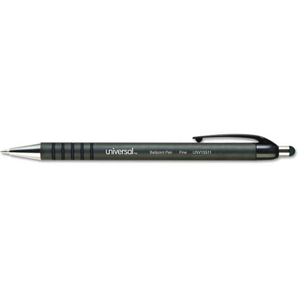 UNIVERSAL - Pens & Pencils Type: Retractable Ball Point Pen Color: Blue - Exact Tool & Supply
