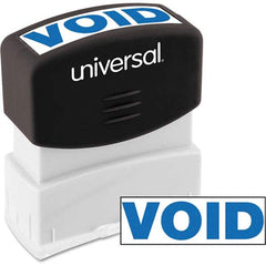 UNIVERSAL - Pre-inked Stock Stamps Type: Message Message: VOID - Exact Tool & Supply