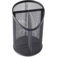UNIVERSAL - Desktop File Organizers Type: Pencil Cup Color: Black - Exact Tool & Supply