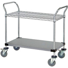 Quantum Storage - Carts Type: Utility Cart Load Capacity (Lb.): 1200.000 - Exact Tool & Supply