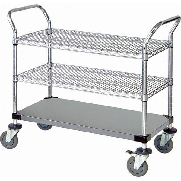 Quantum Storage - Carts Type: Utility Cart Load Capacity (Lb.): 1200.000 - Exact Tool & Supply