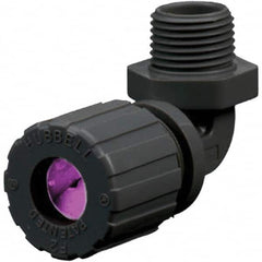 Hubbell Wiring Device-Kellems - 0.75 to 0.88" General Elbow Strain Relief Cord Grip - Exact Tool & Supply