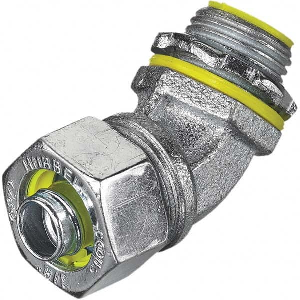 Hubbell Wiring Device-Kellems - Conduit Fittings Fitting Type: Connector Conduit Type: Liquidtight - Exact Tool & Supply