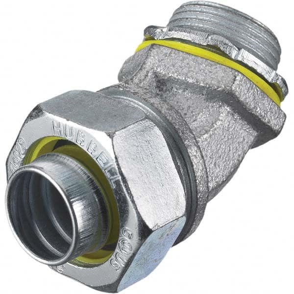 Hubbell Wiring Device-Kellems - Conduit Fittings Fitting Type: Connector Conduit Type: Liquidtight - Exact Tool & Supply
