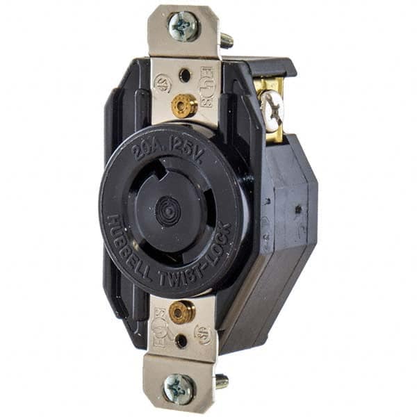 Hubbell Wiring Device-Kellems - Twist Lock Receptacles Receptacle/Part Type: Receptacle Gender: Female - Exact Tool & Supply