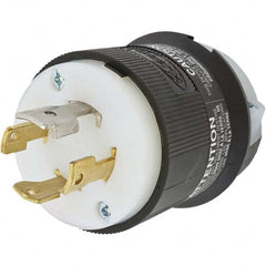 Hubbell Wiring Device-Kellems - 3-Phase Wye 277/480 VAC 30A NEMA L19-30P Industrial Twist Lock Plug - Exact Tool & Supply