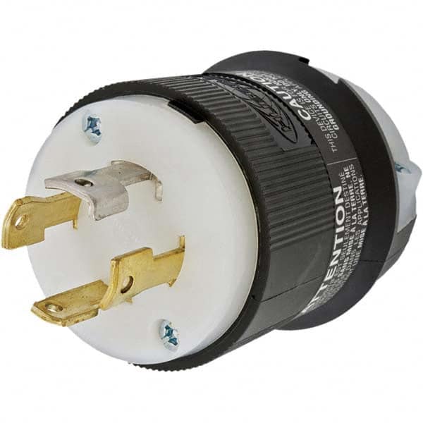 Hubbell Wiring Device-Kellems - 3-Phase Wye 120/208 VAC 30A NEMA L18-30P Industrial Twist Lock Plug - Exact Tool & Supply