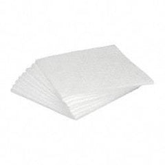 Kimtech - 1/4 Fold Clean Room/Lab/Critical Task Wipes - Poly Pack, 12" x 11-1/2" Sheet Size, White - Exact Tool & Supply