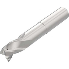 Niagara Cutter - 1", 1-1/4" LOC, 1" Shank Diam, 4-1/2" OAL, 3 Flute Solid Carbide Square End Mill - Exact Tool & Supply