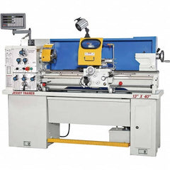 Vectrax - 3 Phase 230V 3 hp 13" Swing Geared Head Engine Lathe - Exact Tool & Supply