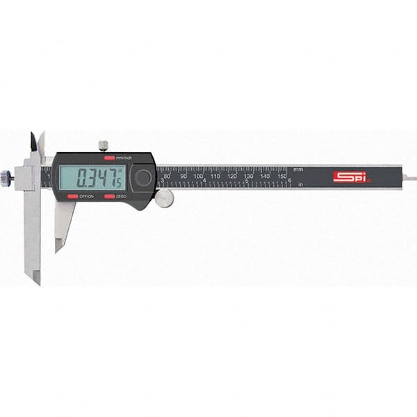 SPI - 0 to 300mm Range, 0.01mm Resolution, Electronic Caliper - Exact Tool & Supply