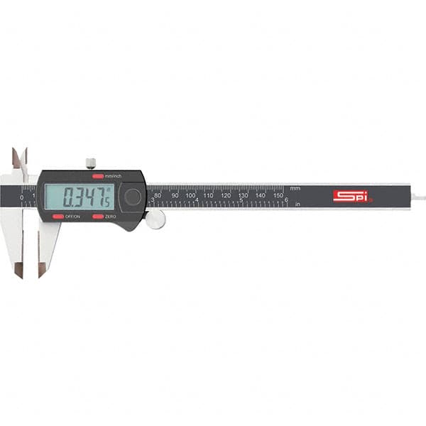 SPI - 0 to 200mm Range, 0.01mm Resolution, Electronic Caliper - Exact Tool & Supply