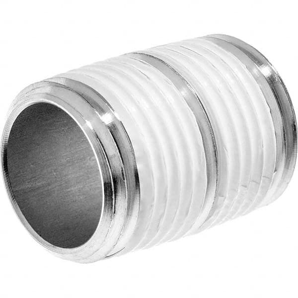 USA Sealing - 1-1/2 x 1.75" 304 Stainless Steel Pipe Nipple - Exact Tool & Supply