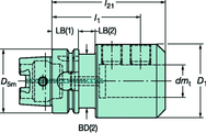 A392410206331105B EM HOLDER - Exact Tool & Supply