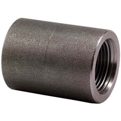 Merit Brass - Black Pipe Fittings; Type: Reducing Coupling ; Fitting Size: 2-1/2 x 2 (Inch); End Connections: FNPTxFNPT ; Classification: 3000 ; Material: Carbon Steel ; Finish/Coating: Mill/Oil - Exact Tool & Supply