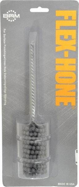 Brush Research Mfg. - 1-3/8" Bore Diam, 120 Grit, Silicon Carbide Flexible Hone - Fine, 8" OAL - Exact Tool & Supply