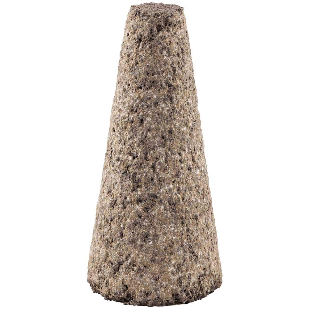 Norton - Cones & Plugs Maximum Diameter (Inch): 1-1/2 Head Thickness (Inch): 2-1/2 - Exact Tool & Supply