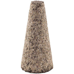Norton - Cones & Plugs Maximum Diameter (Inch): 1-1/2 Head Thickness (Inch): 2-1/2 - Exact Tool & Supply