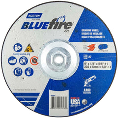 Norton - Depressed-Center Wheels Wheel Diameter (Inch): 9 Wheel Thickness (Inch): 1/4 - Exact Tool & Supply